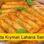 Fırında Kıymalı Lahana Sarması Tarifi (Çok Lezzetli)